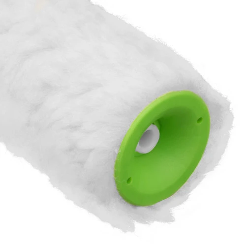 Валик сменный с натуральным мехом, 100 мм, ворс 12 мм, D 48 мм, D ручки 6 мм, Сибртех