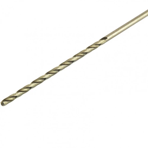 Сверло по металлу, 2.5 х 95 мм, полированное, удл, HSS, 10 шт, цилиндрический хвостовик Matrix