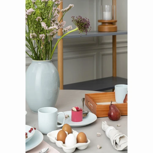 Подставка для яиц simplicity, 18,6х12,4 см, белая