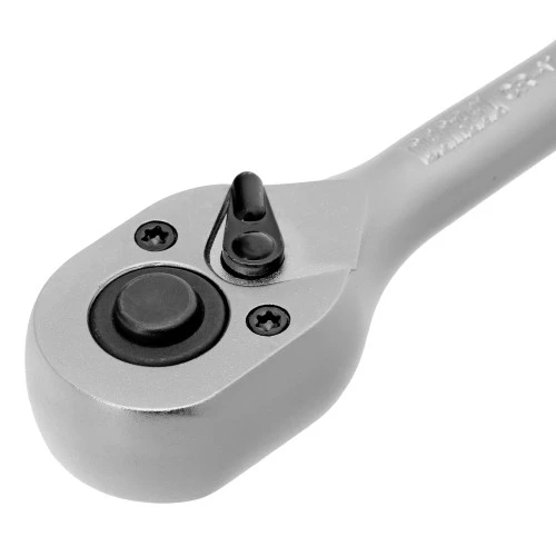 Ключ-трещотка 3/8", 90 зубьев, с быстрым сбросом, CrV Denzel