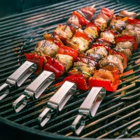 Набор шампуров для барбекю smart grill, 4 шт.