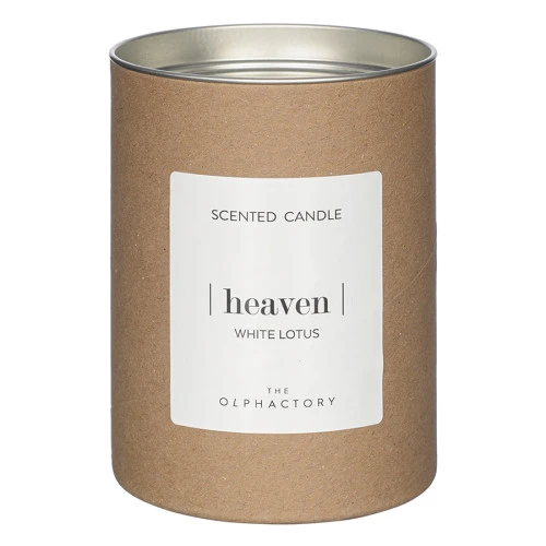 Свеча ароматическая the olphactory, heaven, white lotus (новая), 40 ч