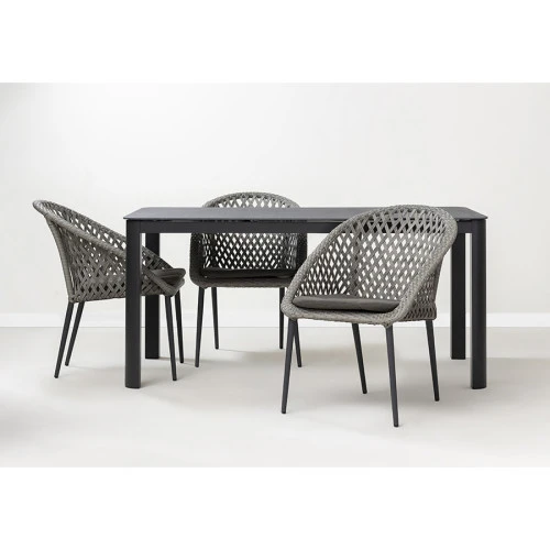 Стол обеденный leif, 160х90 см, темно-серый