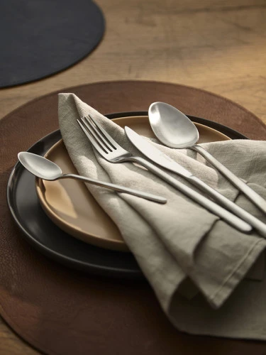 Набор столовых приборов pure, серебристые матовые, 16 пред.