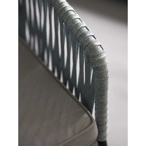 Стул reed, черный/серо-голубой