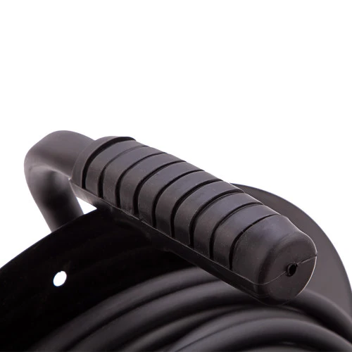 Удлинитель силовой 30 м, 16А, тип УХз16, КГ 3 x 1.5 мм, на стальной катушке, 4 розетки Сибртех