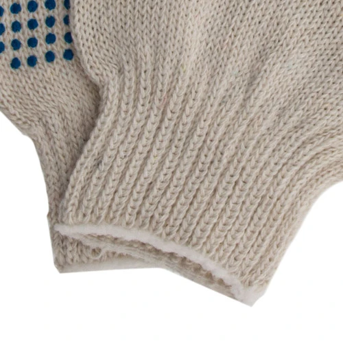 Перчатки х/б, ПВХ покрытие, "Точка", 7 класс Сибртех