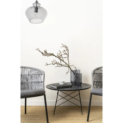 Ваза florenty, 18,5 см, серая