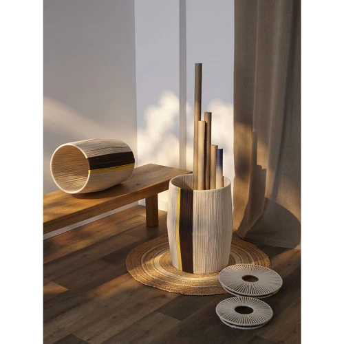 Корзина плетеная conga chocolate из коллекции ethnic, размер l