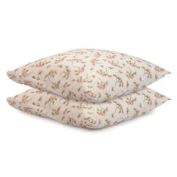 Набор из двух наволочек из сатина с принтом "Степное цветение" из коллекции prairie, 70х70 см