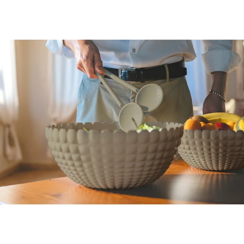 Набор столовых приборов для салата tiffany, зеленые