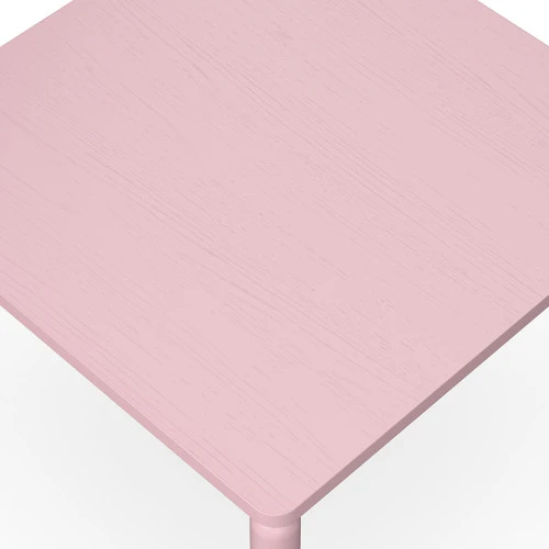 Столик кофейный saga, 60х60 см, розовый