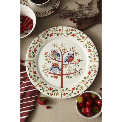 Тарелка owl из коллекции birds of paradise, D28 см