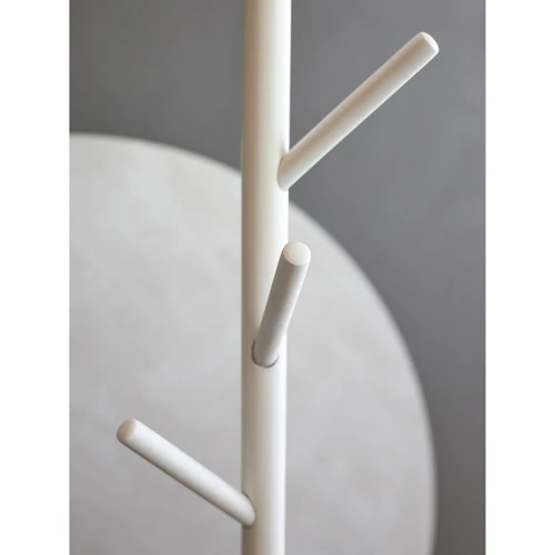 Вешалка напольная forsty, 173 см, белая