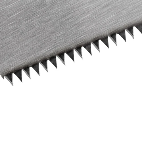 Ножовка по дереву "Зубец", 350 мм, 11 TPI, зуб 2D, каленый зуб, 2-х компонентная рукоятка Сибртех