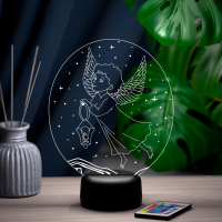 3D светильник  Светильник "Ангел"