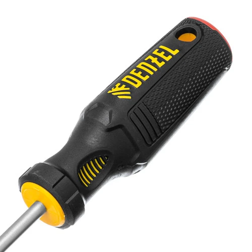 Отвертка, PH2х200 мм, S2, 3к рукоятка Denzel