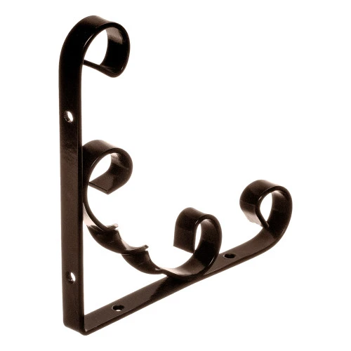 Кронштейн декоративный, 150 х 150 мм, коричневый Сибртех