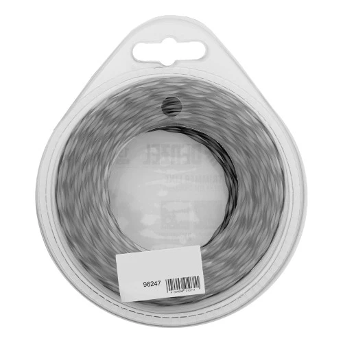 Леска для триммера двухкомпонентная эллипс, 2,0мм х 15м, блистер EXTRA CORD, Denzel