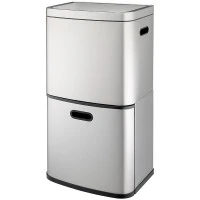 Контейнер мусорный с 2-мя отделениями smart bin, сенсорный, 60 л