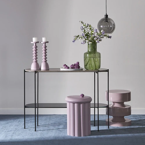 Столик приставной ingvild, D36 см, сиреневый