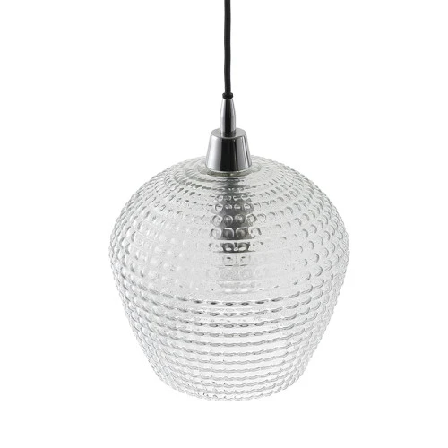 Светильник подвесной aurora, D24 см, прозрачный