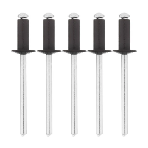 Заклепки 4.0 х 10 мм RAL 8017, темно-коричневый, 50 шт Matrix