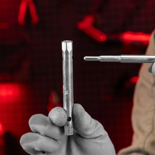 Ключ трубчатый торцевой 8 х 10 мм, оцинкованный Matrix