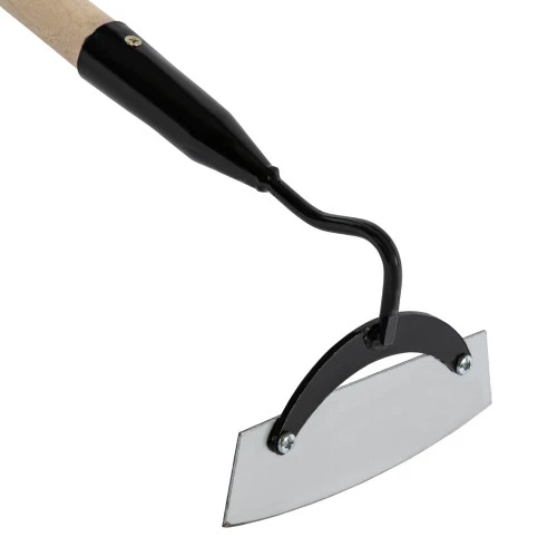 Мотыга стальная, 170 х 60 х 710 мм, деревянный черенок, Сибртех