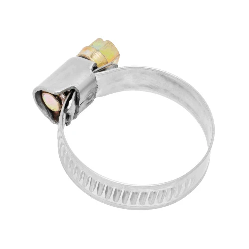 Хомуты нержавеющая сталь, Стандартное болтовое крепление 20-32 мм, 50 штук в упаковке, ширина 9 мм Сибртех