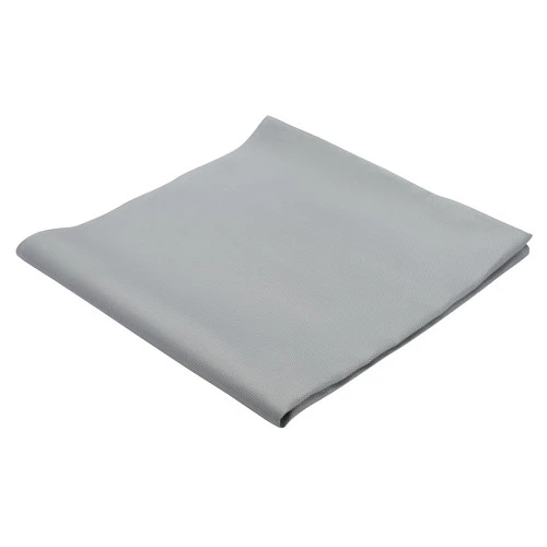 Скатерть серого цвета с фактурным жаккардовым рисунком из хлопка из коллекции essential, 180х260 см