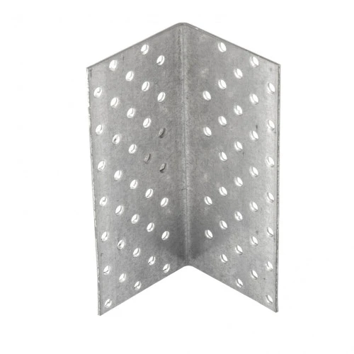 Крепежный уголок равносторонний  2 мм,   KUR 60 x 60 x 140 мм Сибртех