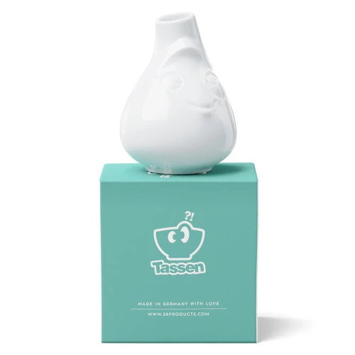 Ваза cute, 10 см, белая