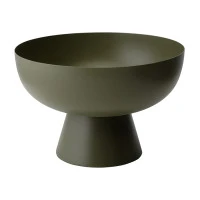 Блюдо на ножке vivlend, D21 см, морские водоросли