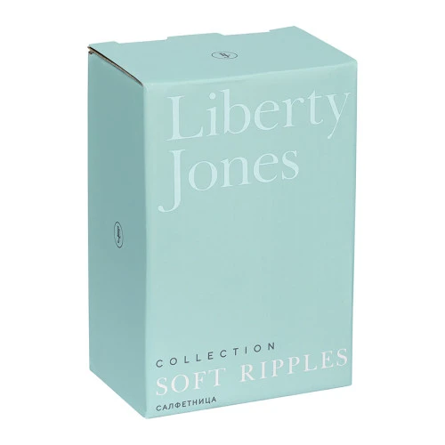 Салфетница soft ripples, dual glazing, 13х8,8 см