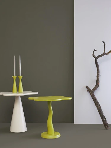 Столик приставной fluid, 56х49 см, лайм