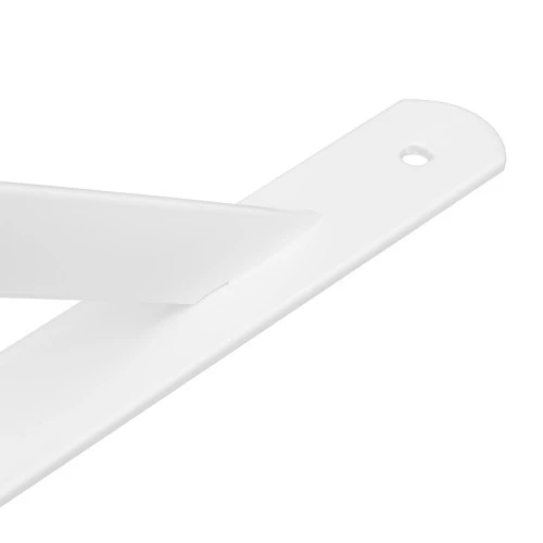 Кронштейн усиленный, 250 х 200 х 30 х 4 мм, белый Сибртех