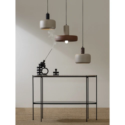 Светильник подвесной juko, D42х31 см, бежевый/коричневый