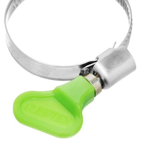 Хомуты металлические элемент крепления с формой ключа 25-40 мм, 50 штук в упаковке Сибртех