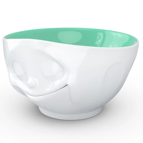 Чаша happy, 500 мл, белая/нефритовая