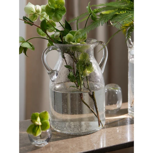 Ваза для цветов flowi, 25 см, прозрачная