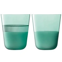 Набор стаканов arc contrast, 380 мл, бирюзовые, 2 шт.