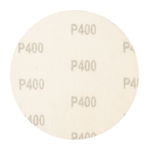 Круг абразивный на ворсовой подложке под "липучку", P 400, 125 мм, 10 шт Сибртех