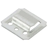 Кляймер №2, оцинкованный с гвоздями, 100 шт Сибртех