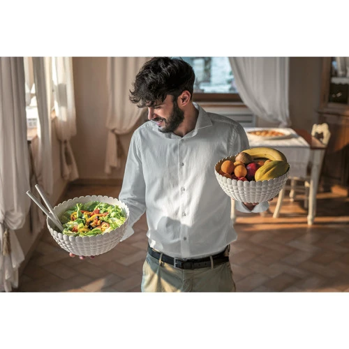 Салатник tiffany, 5 л, молочно-белый