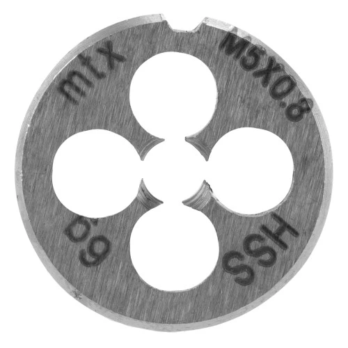 Плашка М5 х 0.8 мм, Р6М5 MTX