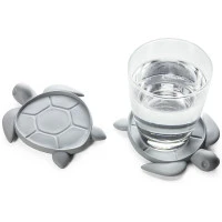 Подставка под стаканы save turtle, серая