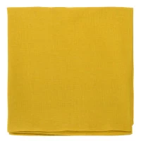 Скатерть из стираного льна горчичного цвета из коллекции essential, 150х250 см