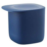 Контейнер для хранения с плоской крышкой, 600 мл, синий