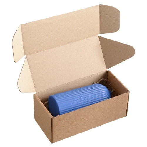 Свеча декоративная ярко-синего цвета из коллекции edge, 16,5см